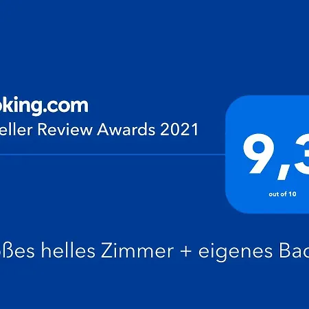 Grosses Helles Zimmer + Eigenes Bad